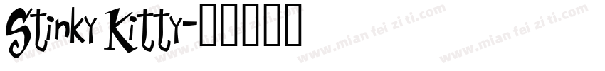 Stinky Kitty字体转换
